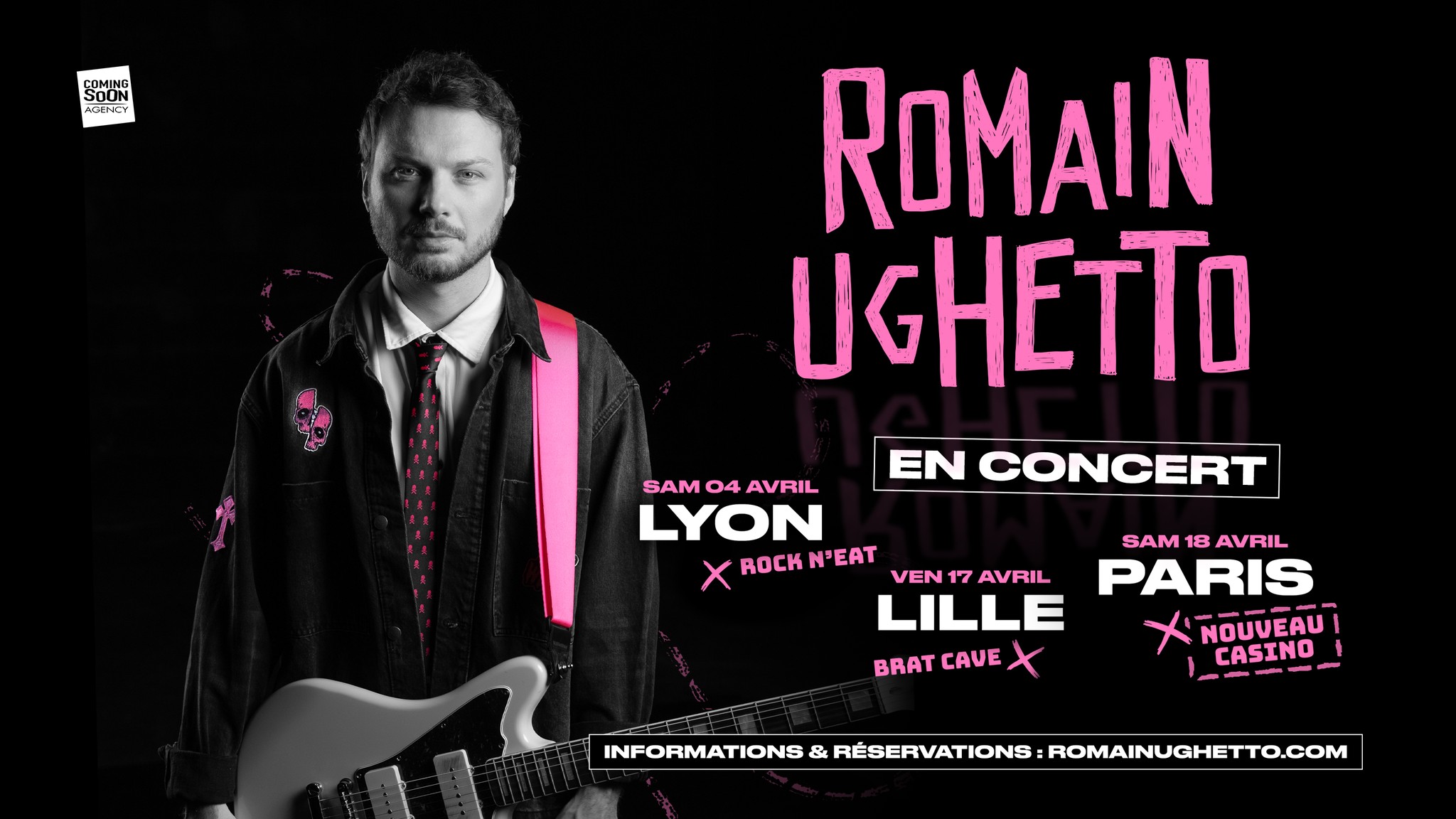 Affiche ROMAIN UGHETTO
