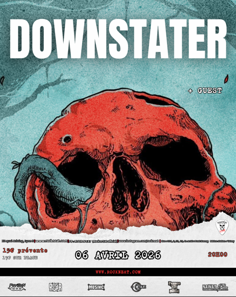 Affiche DOWNSTATER / DEBARULER / DISASTER ALLEY