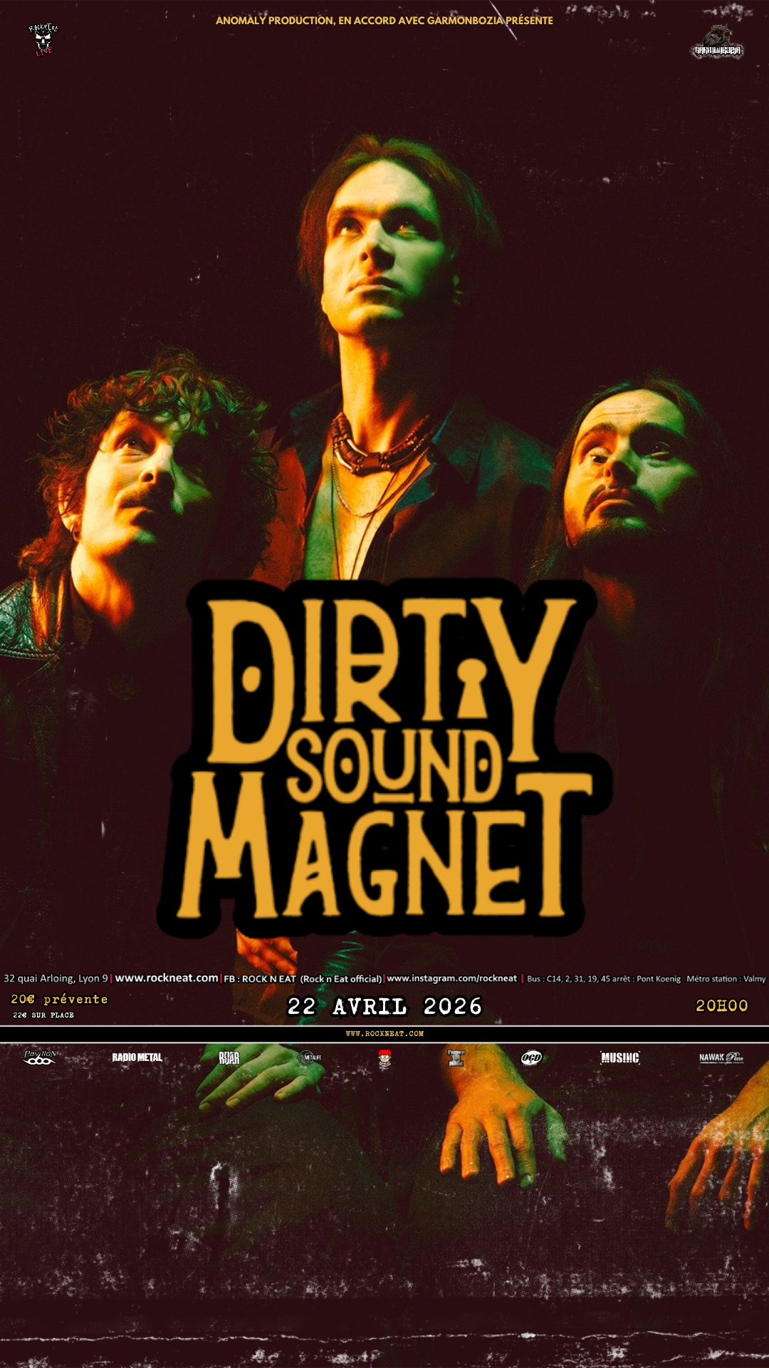 Affiche DIRTY SOUND MAGNET